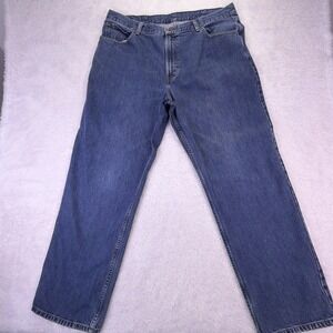 Vintage LL Bean Jeans Mens 40x32 (38x31) Classic Straight Dark‎ Wash 100% Cotton